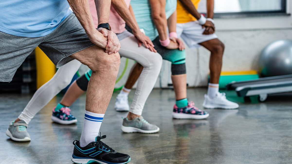 Fitheidstest voor 55 plussers senioren sport