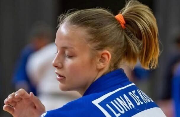 Judoka Luna de Kock foto