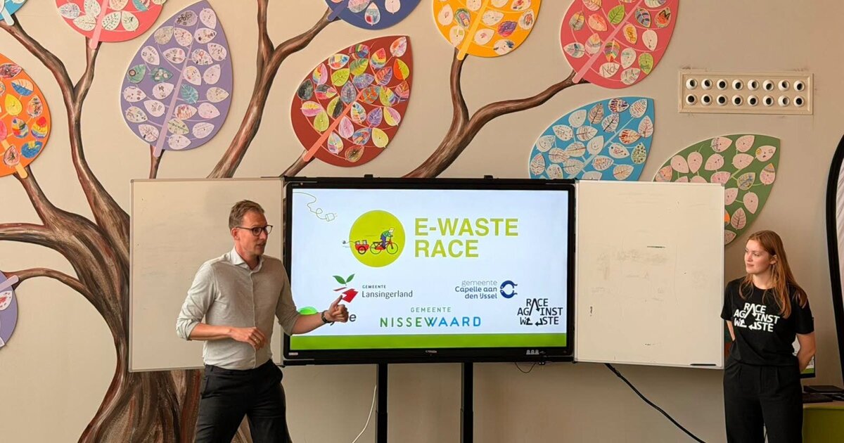 E-waste Race in volle gang: ‘Gooi niet zomaar iets weg’