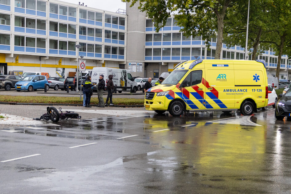 Traumahelikopter ingezet na ongeval met fatbike op Akkersweg