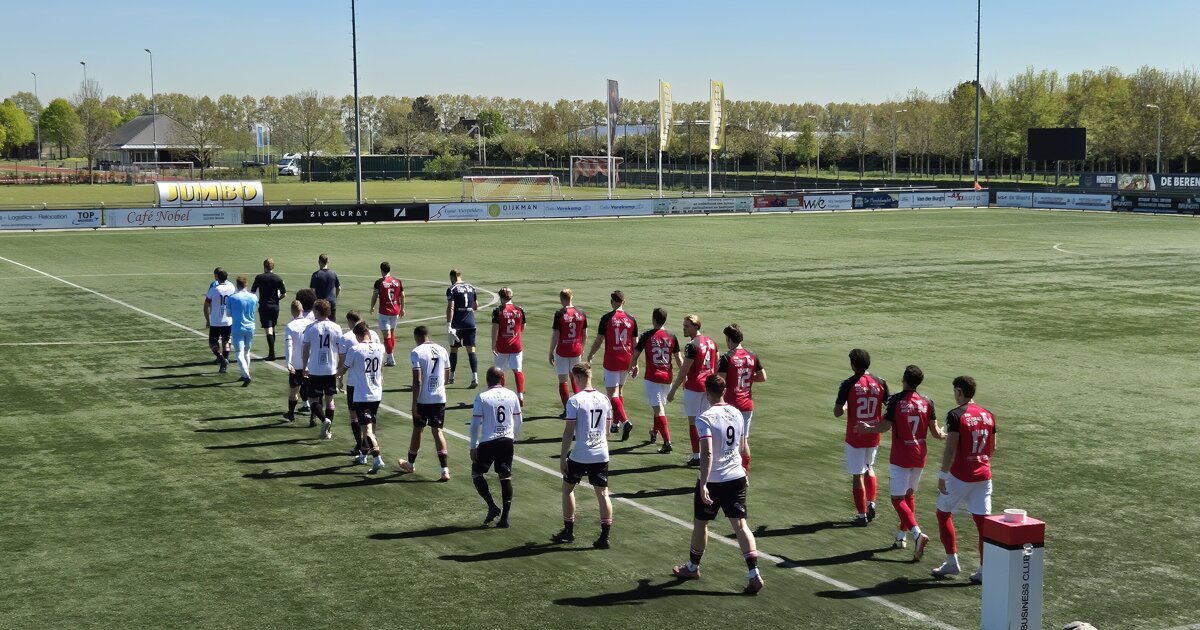 Titelstrijd blijft spannend na gelijkspel Brielle