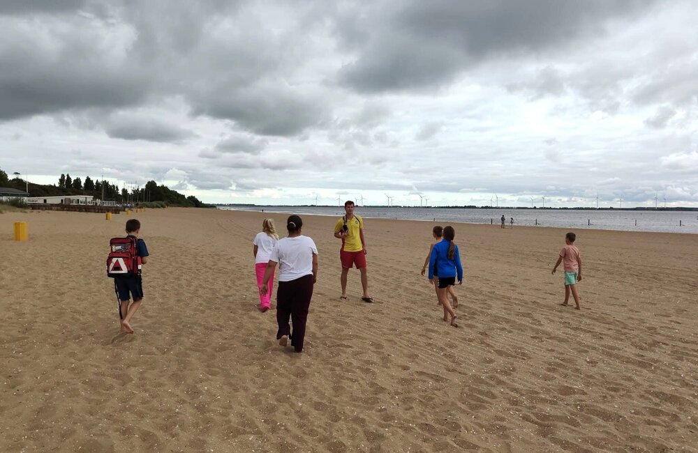 Training Reddingsbrigade Hellevoetsluis