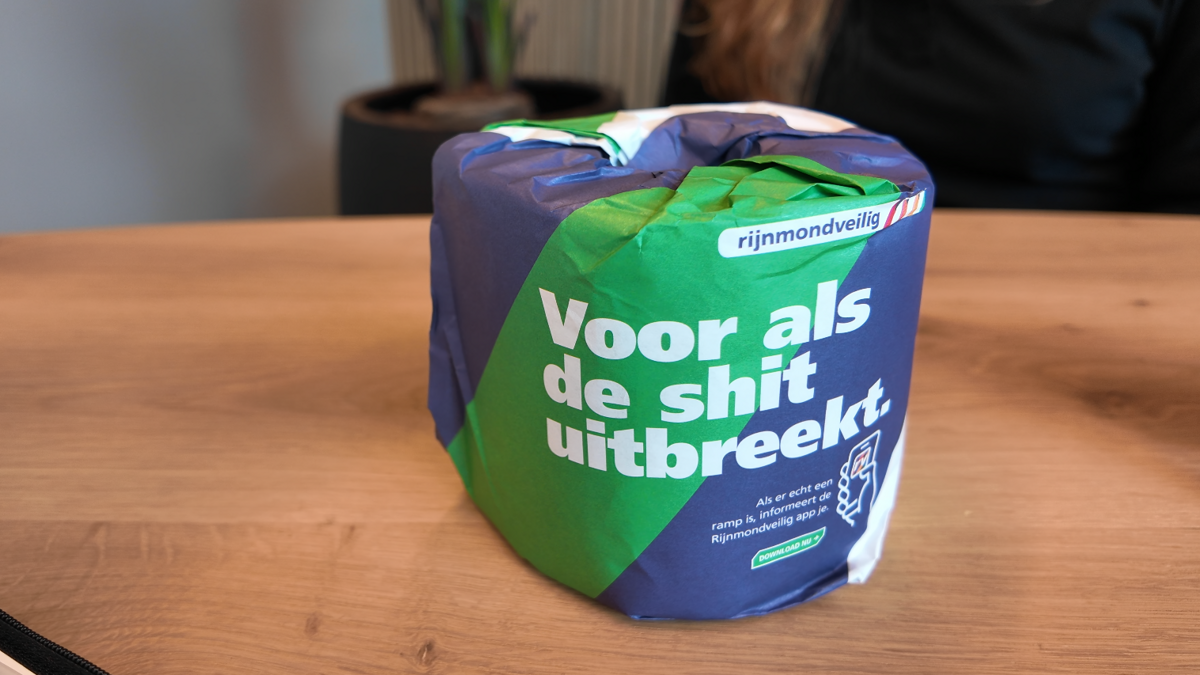 wc rol noodpakket VRR Rijnmondveilig