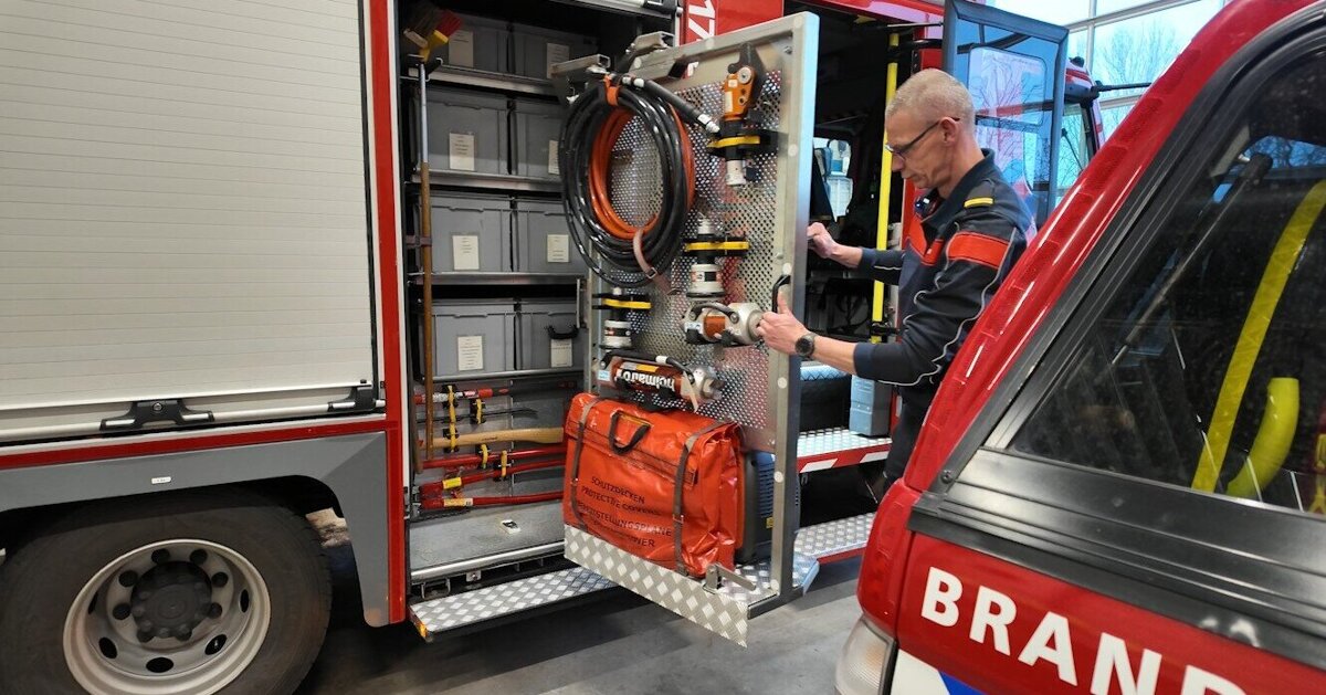 Gestolen redgereedschap brandweer Rockanje is vervangen