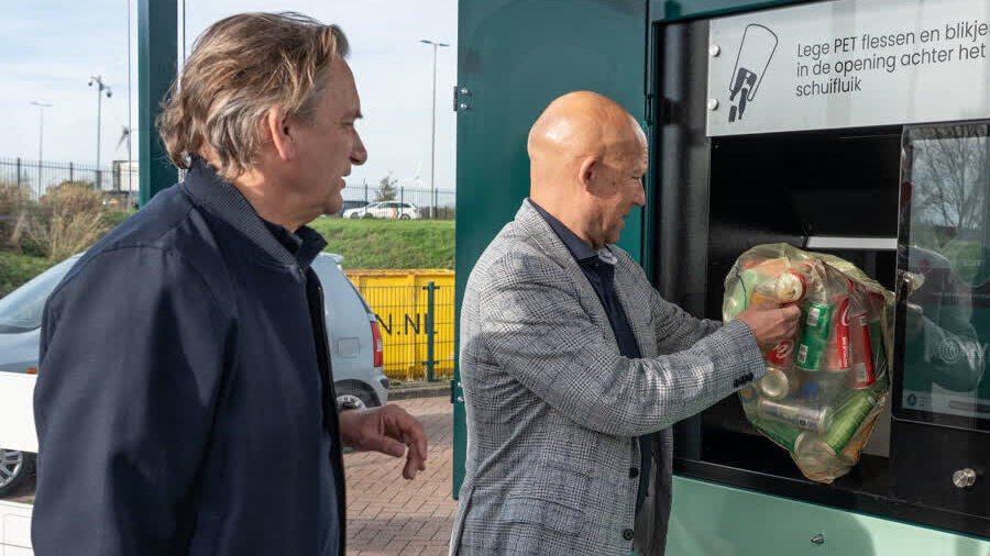 Bulkmachine statiegeld Stadswerf Nissewaard
