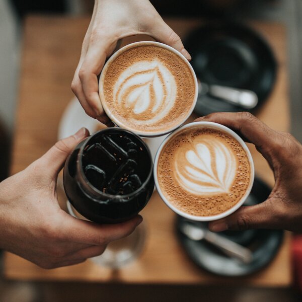 Koffie burendag ontmoeting
