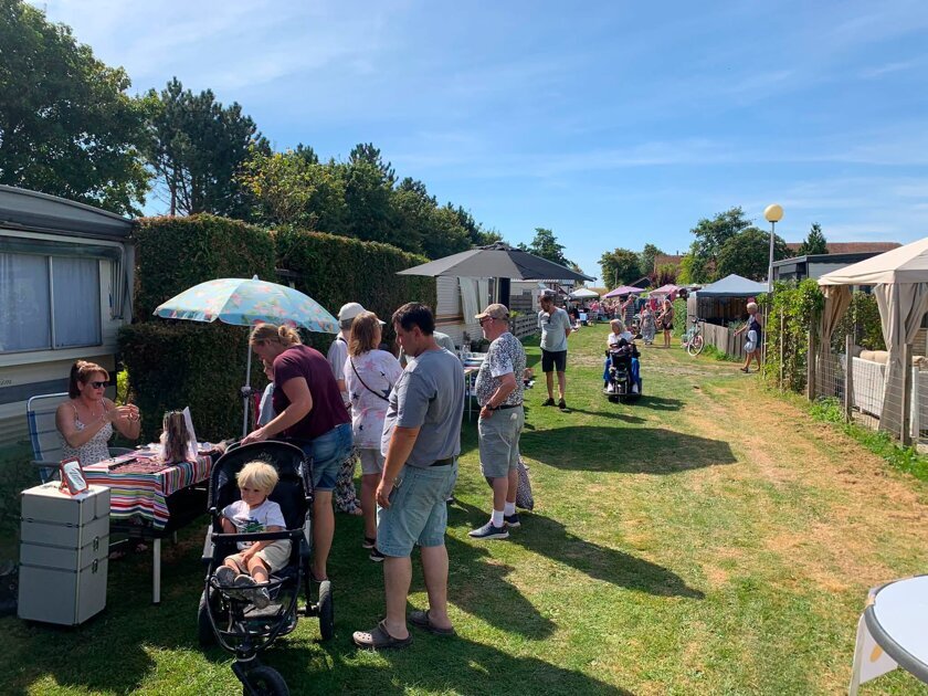 Jaarlijkse tuintjesmarkt bij Camping ’t Weergors trekt een groot aantal bezoekers
